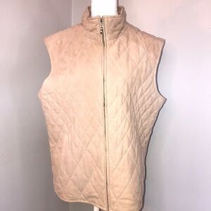 Como Sport Titanium Suede Vest Size XL​​​